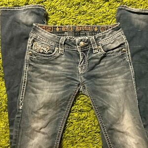 Rock revivals size 27 length 31 Jacklyn boot cut in good condition